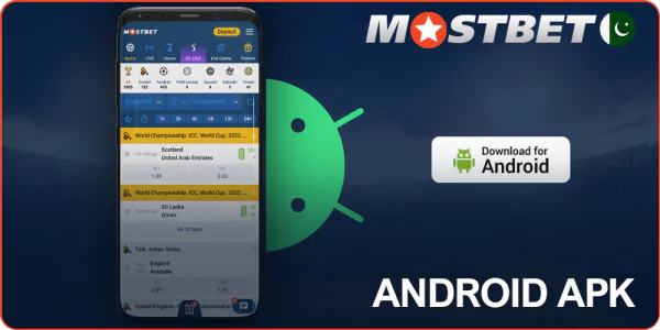 Mostbet APK - Download Android App