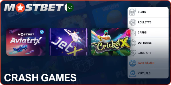 Mostbet Crash Games - Aviator Style